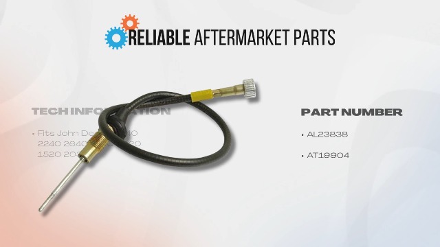 Amazon.com: AL23838 Tachometer Cable Fits John Deere 2040 2240